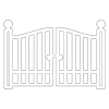 Icône Portails & Clôtures