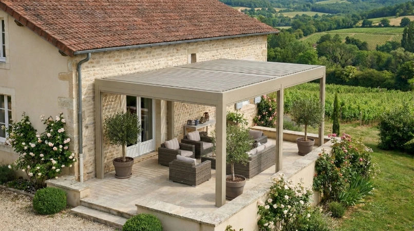 Pergola aluminium sur mesure