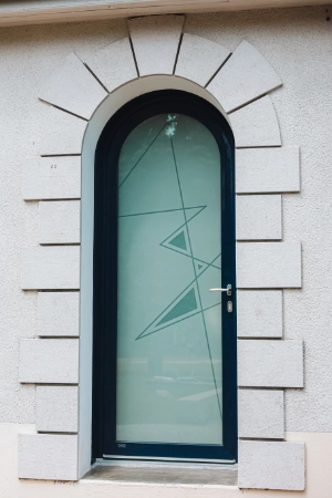 Porte entrée Alu design