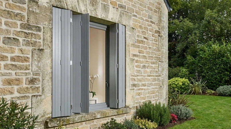 Persiennes bois traditionnelles